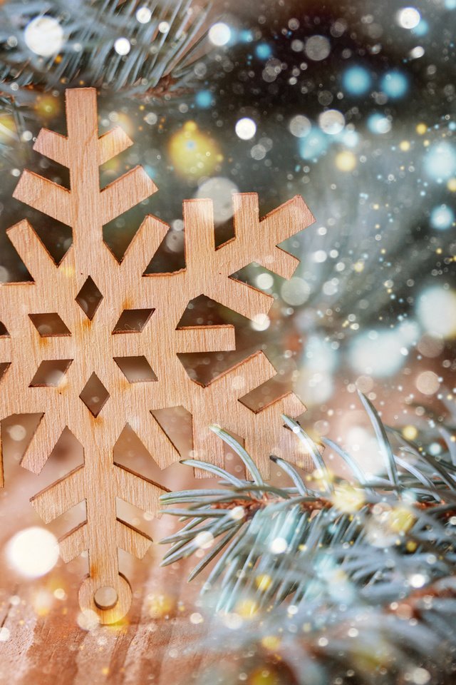 Обои новый год, елка, рождество, снежинка, новогодние украшения, new year, tree, christmas, snowflake, christmas decorations разрешение 3840x2400 Загрузить
