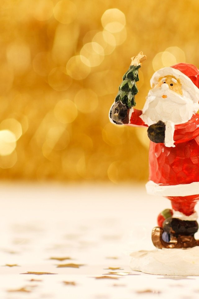 Обои новый год, дед мороз, рождество, новогодние украшения, санта-клаус, new year, santa claus, christmas, christmas decorations разрешение 2880x1800 Загрузить