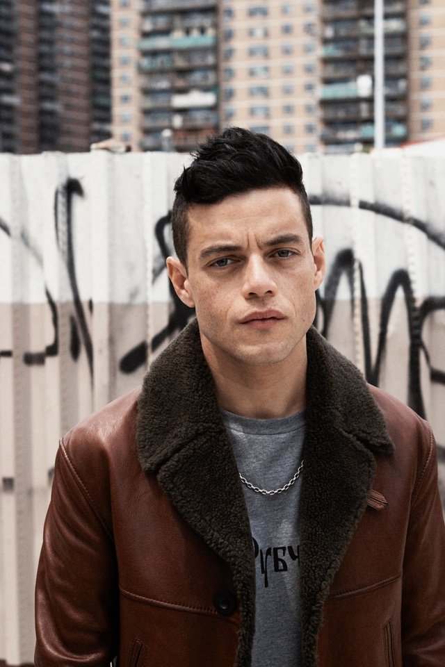 Обои взгляд, актёр, лицо, знаменитость, рами малек, look, actor, face, celebrity, rami malek разрешение 4132x3935 Загрузить