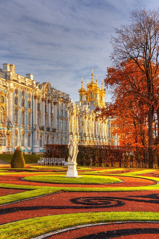 Обои парк, царское село, осенний, екатерининский дворец, park, tsarskoye selo, autumn, catherine palace разрешение 2000x1340 Загрузить