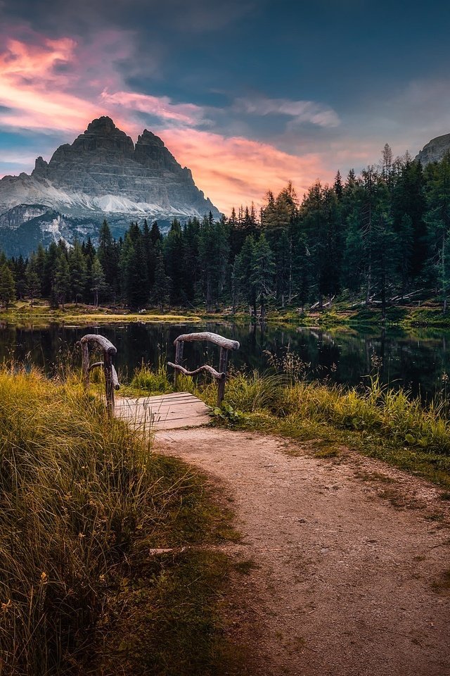 Обои италия, доломитовые альпы, lake antorno, italy, the dolomites разрешение 2048x1367 Загрузить