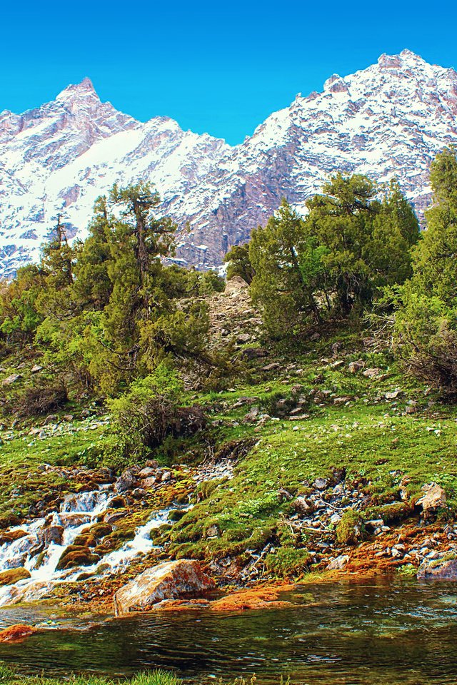 Обои река пасруд, алаудины, фанские горы, таджикистан, родники, the river pasrud, allauddin, fann mountains, tajikistan, springs разрешение 3759x2592 Загрузить