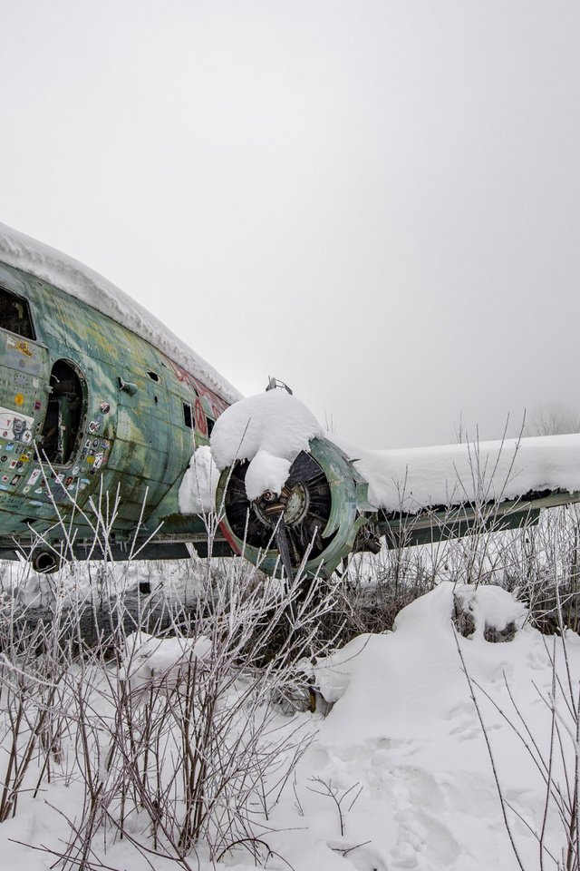 Обои снег, зима, самолет, snow, winter, the plane разрешение 2112x1188 Загрузить