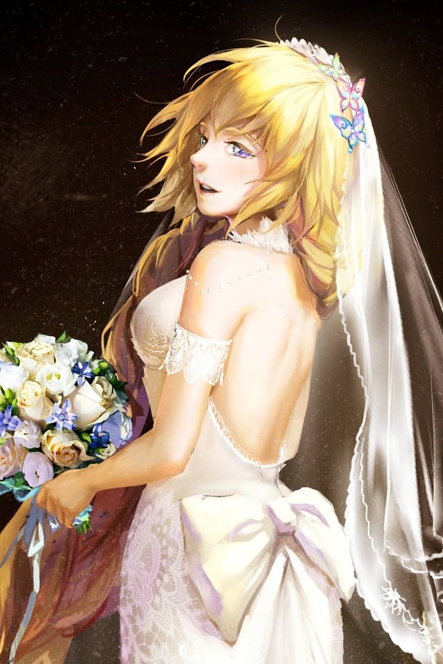 голые аниме невесты