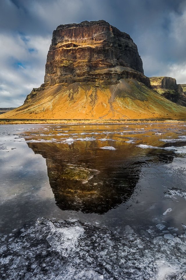 Обои природа, исландия, ландшафт, mountain lómagnúpur, nature, iceland, landscape разрешение 2048x1331 Загрузить