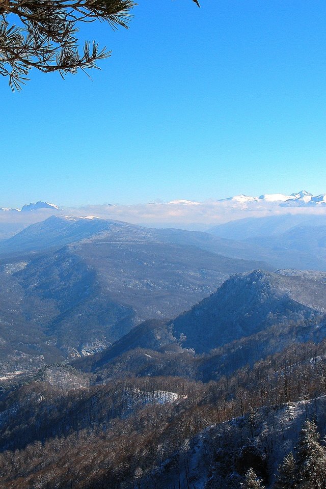 Обои горы, зима, кавказ, лаго-наки, mountains, winter, the caucasus, lago-naki разрешение 3264x2448 Загрузить