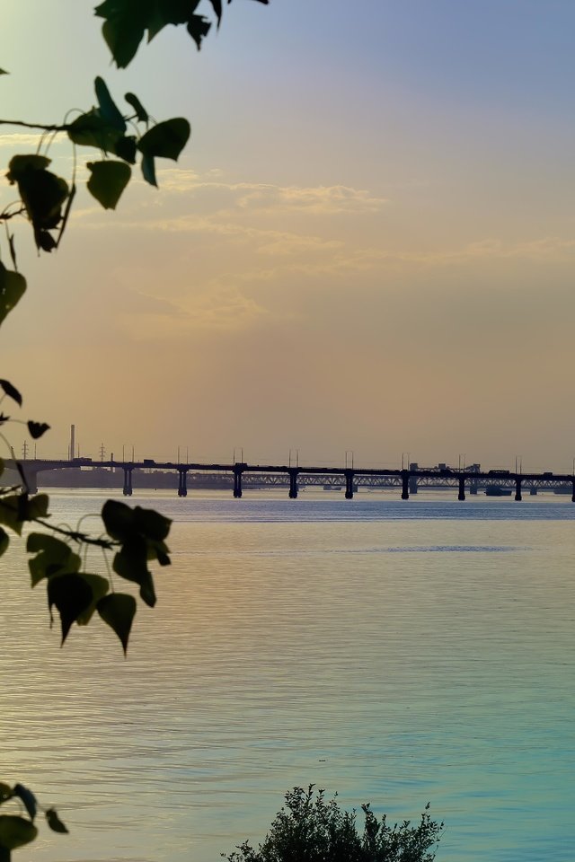 Обои небо, море, горизонт, мост, залив, балтийское море, the sky, sea, horizon, bridge, bay, the baltic sea разрешение 5184x3456 Загрузить