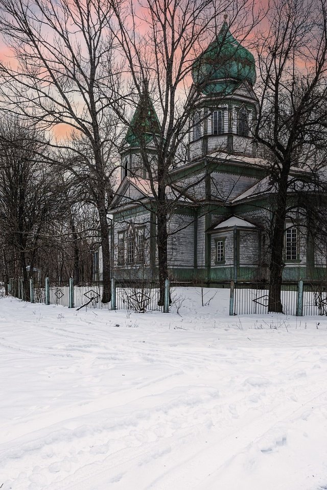 Обои храм, закат, зима, temple, sunset, winter разрешение 2048x1300 Загрузить