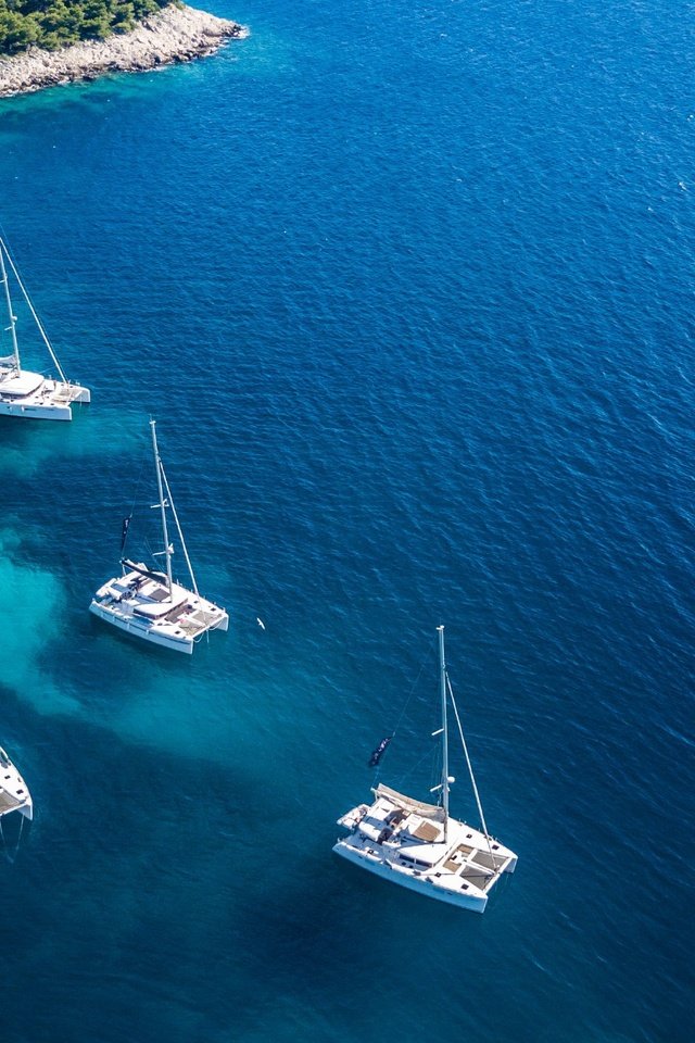 Обои море, яхты, побережье, хорватия, sea, yachts, coast, croatia разрешение 2500x1404 Загрузить