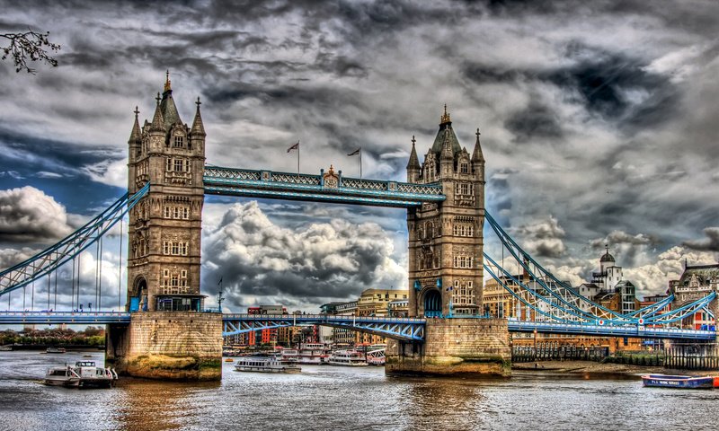 Обои река, мост, лондон, river, bridge, london разрешение 2500x1506 Загрузить