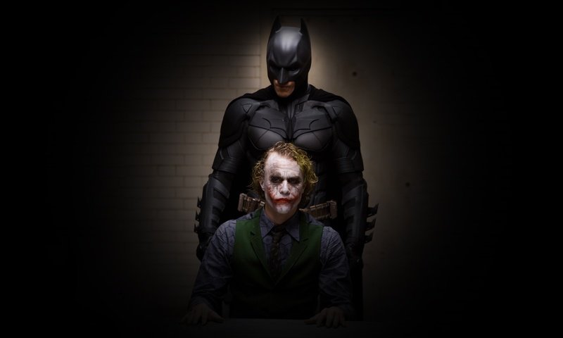 Обои кино, джокер, бетмен, movie, joker, batman разрешение 2560x1600 Загрузить