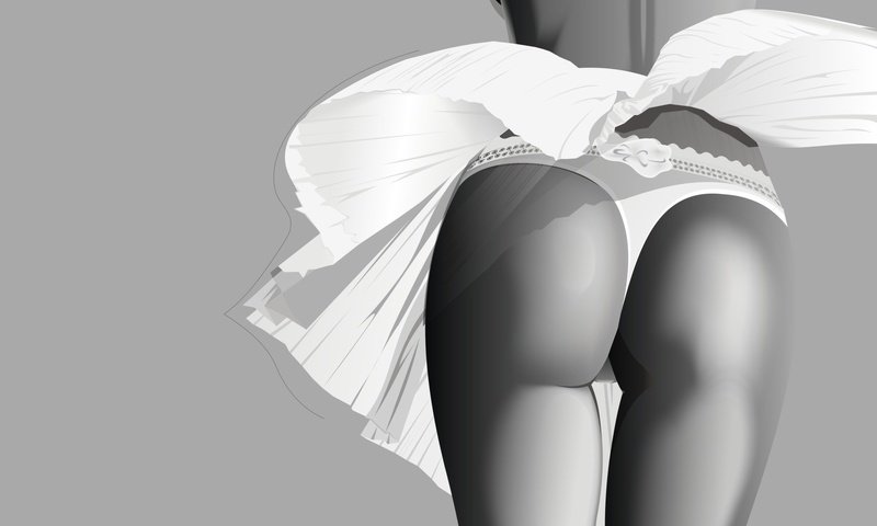 Обои вектор, попа, юбка, vector, ass, skirt разрешение 1920x1440 Загрузить