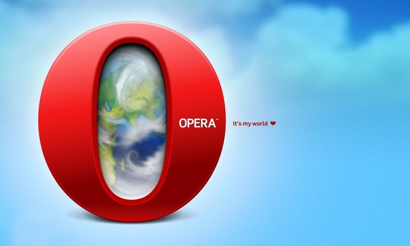 Обои опера, буква, it's my world, opera, letter разрешение 1920x1200 Загрузить