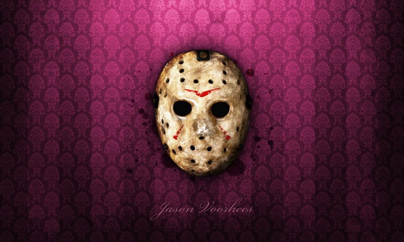 Обои маска, пятница 13, ужас, джейсон, валлпапер, mask, friday the 13th, horror, jason, wallpaper разрешение 1920x1200 Загрузить