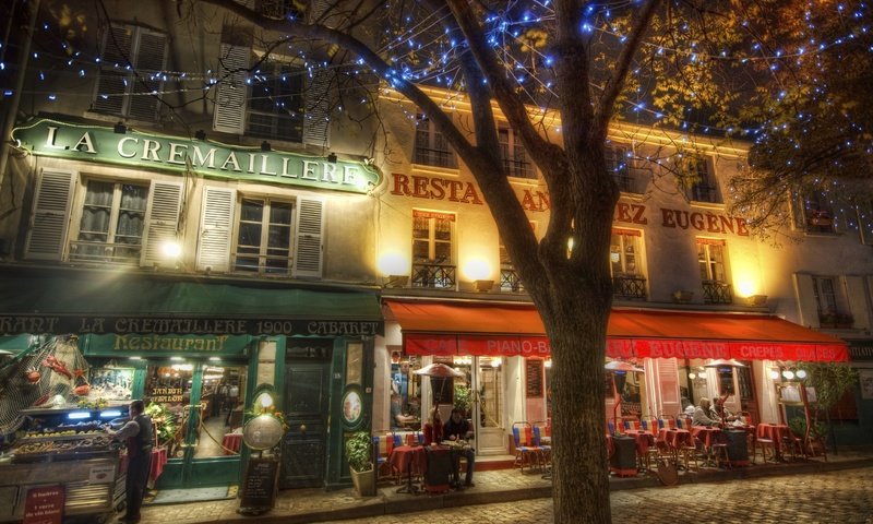 Обои огни, люди, улица, la cremaillere, франци, lights, people, street, france разрешение 4288x2848 Загрузить