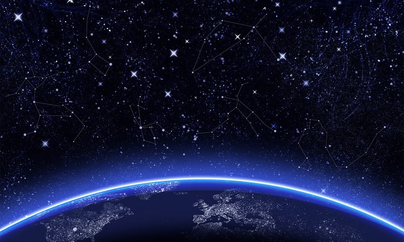Обои окружность, земли, звёзды.созвездия, circumference, land, star.constellation разрешение 1920x1200 Загрузить