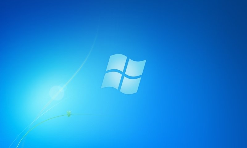 Обои линии, синий, голубой, windows 7, line, blue разрешение 1920x1200 Загрузить