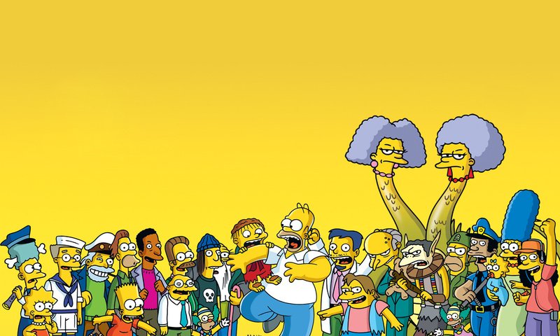 Обои мульт, симпсоны, сериал, спрингфилд, cartoon, the simpsons, the series, springfield разрешение 1920x1440 Загрузить