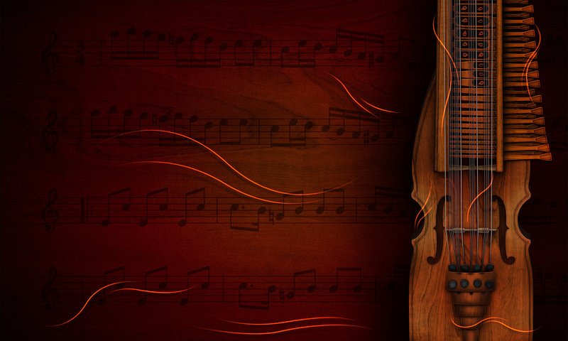 Обои фон, ноты, инструмент, скрипичный, background, notes, tool, violin разрешение 1920x1200 Загрузить