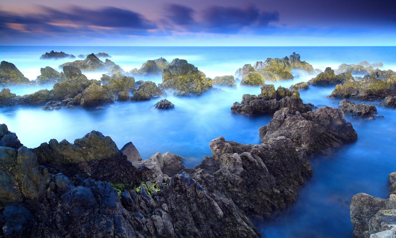 Обои небо, скалы, камни, море, португалия, porto moniz 89s, the sky, rocks, stones, sea, portugal разрешение 2560x1600 Загрузить