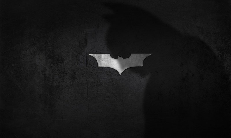 Обои тень, логотип, бэтмен, темный рыцарь, shadow, logo, batman, the dark knight разрешение 2560x1600 Загрузить