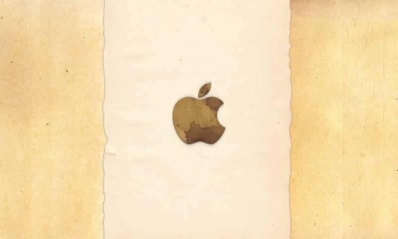 Обои текстура, бумага, яблоко, бежевый, эппл, texture, paper, apple, beige разрешение 2560x1600 Загрузить