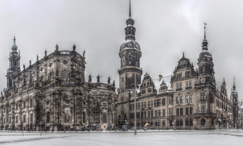 Обои германия, театральный дворец, дрезден, germany, theatre house, dresden разрешение 1920x1200 Загрузить