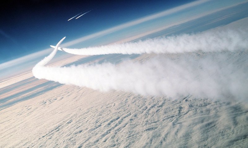 Обои небо, two soviet mig-29, британская колумбия, the sky, british columbia разрешение 1920x1200 Загрузить