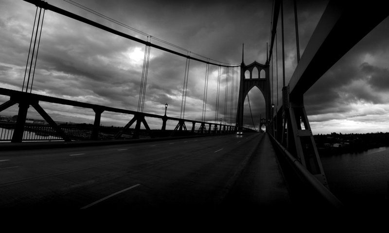 Обои небо, фото, города, пейзажи, дороги, мосты, st. johns bridge, the sky, photo, city, landscapes, road, bridges разрешение 1920x1080 Загрузить