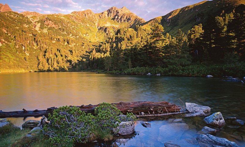 Обои река, горы, камни, австрия, альпы, river, mountains, stones, austria, alps разрешение 1920x1200 Загрузить