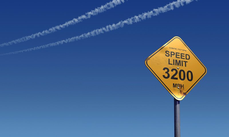 Обои небо, скорость, знак, the sky, speed, sign разрешение 2560x1600 Загрузить
