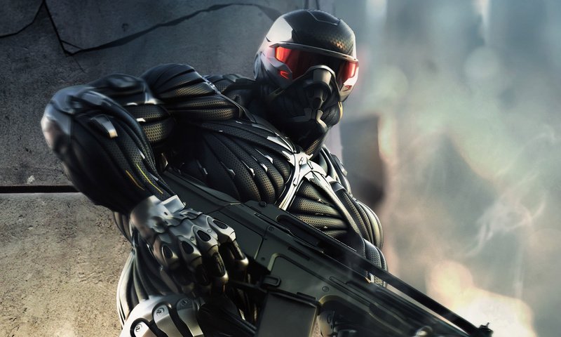 Обои оружие, человек, костюм, мощь, crysis, 2, нано, weapons, people, costume, power, nano разрешение 1920x1200 Загрузить