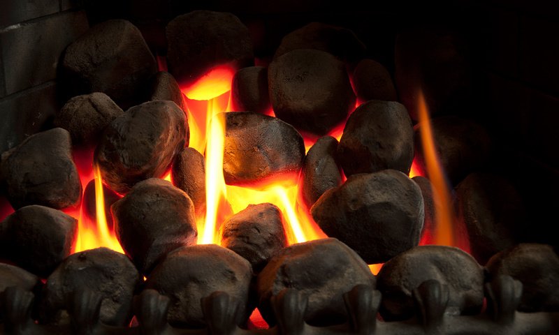 Обои камни, огонь, камин, тепло, уют, stones, fire, fireplace, heat, comfort разрешение 1920x1080 Загрузить