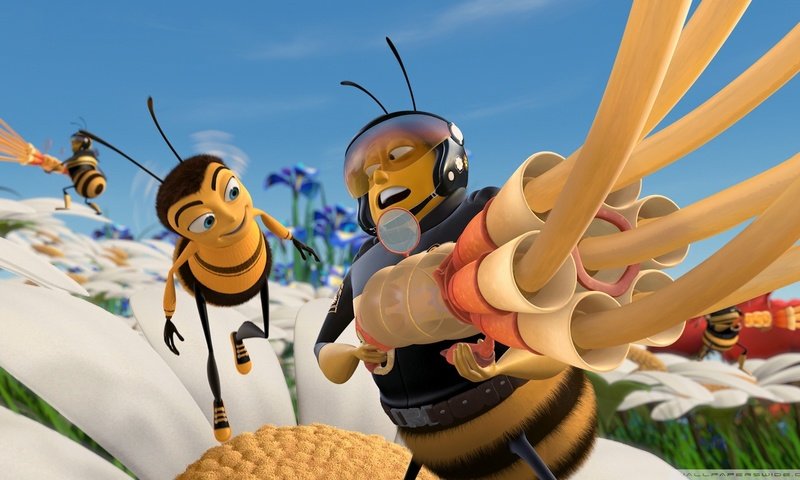 Обои пчела, би муви, би муви: медовый заговор, bee, bee movie, bee movie: honey conspiracy разрешение 1920x1080 Загрузить