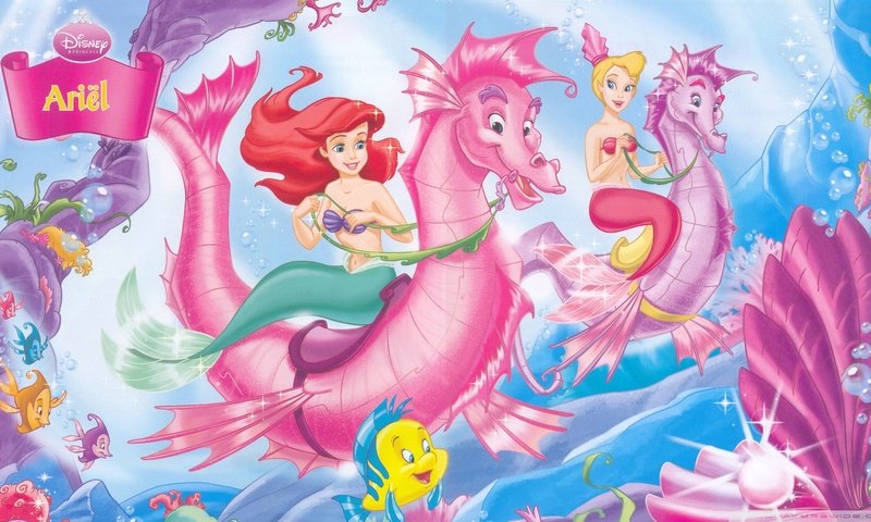 Обои русалочка, ариэль, ариель, the little mermaid, ariel разрешение 1920x1080 Загрузить