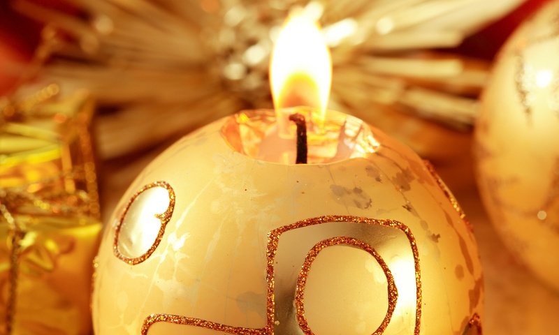 Обои новый год, свеча, праздник, рождество, new year, candle, holiday, christmas разрешение 1920x1200 Загрузить