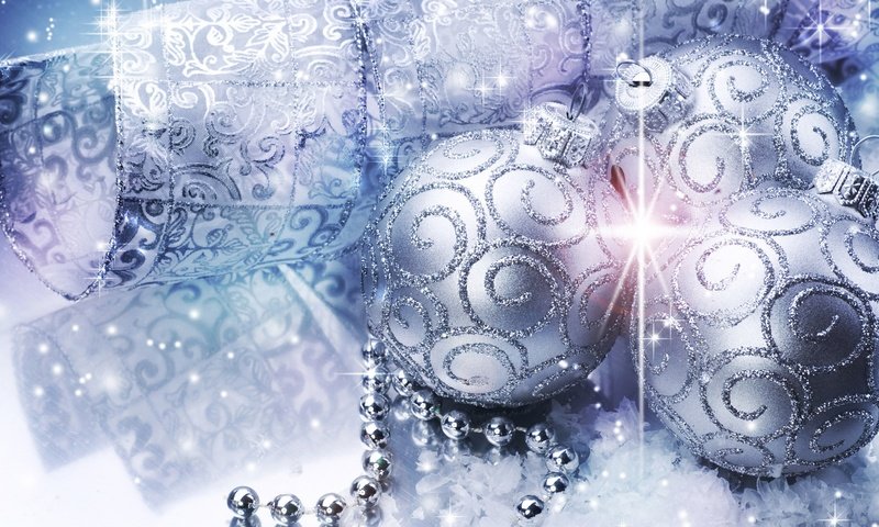 Обои новый год, зима, блеск, шарик, украшение, new year, winter, shine, ball, decoration разрешение 1920x1080 Загрузить