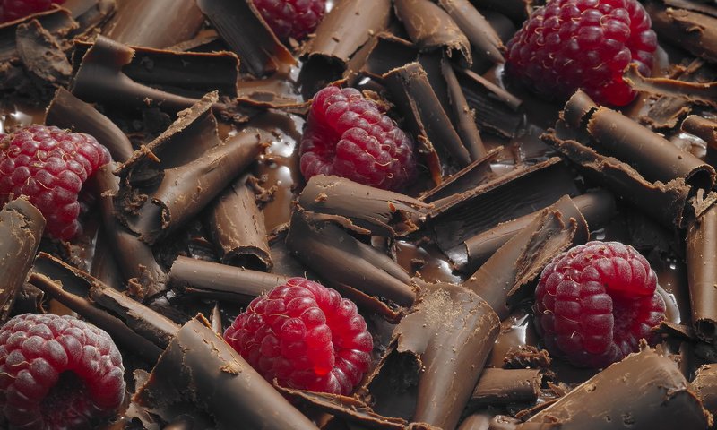 Обои малина, ягода, вино, шоколад, стружка, raspberry, berry, wine, chocolate, chips разрешение 1920x1200 Загрузить