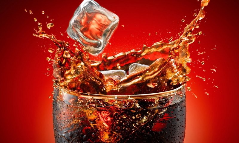 Обои напиток, брызги, всплеск, стакан, кока-кола, кола, drink, squirt, splash, glass, coca-cola, cola разрешение 1920x1200 Загрузить