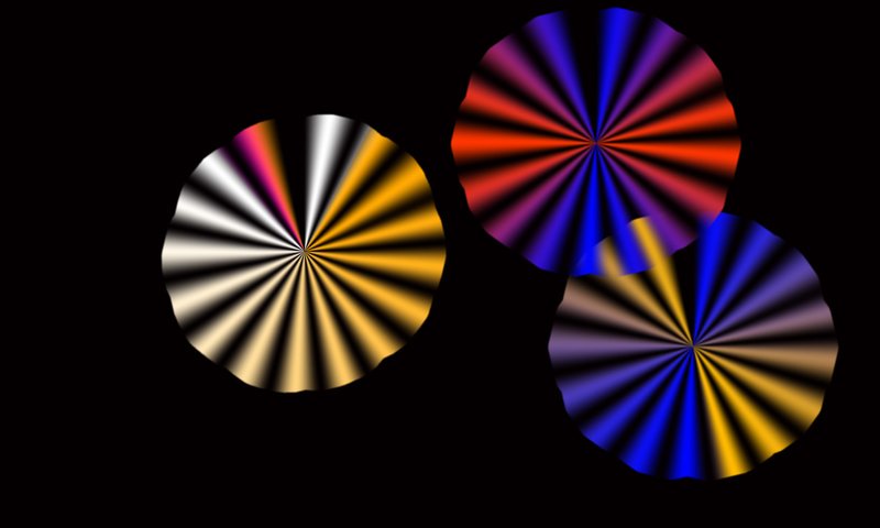 Обои абстракция, круги, черный фон, abstraction, circles, black background разрешение 1920x1200 Загрузить