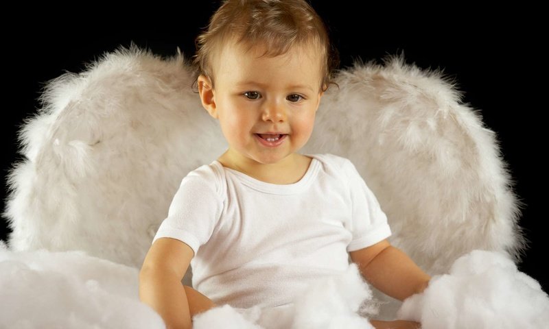 Обои ангел, ребенок, мальчик, angel, child, boy разрешение 1920x1200 Загрузить