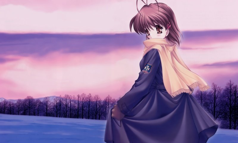 Обои clannad, furukawa nagisa разрешение 2522x1803 Загрузить