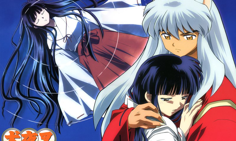 Обои inuyasha, kikyou разрешение 2500x1753 Загрузить