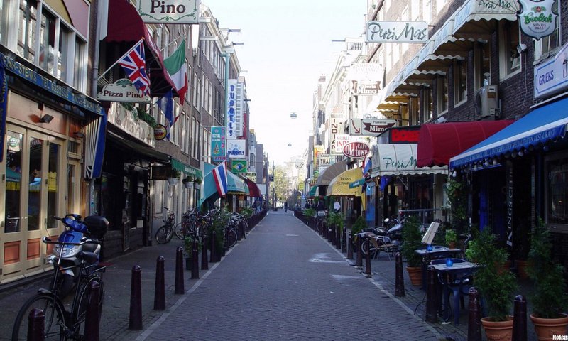 Обои улица, голландия, street, holland разрешение 1920x1080 Загрузить