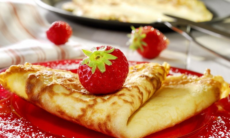 Обои клубника, блинчики, вкусно, вкусняшка, сироп, ням ням, strawberry, pancakes, delicious, yummy, syrup, yum yum разрешение 1920x1080 Загрузить