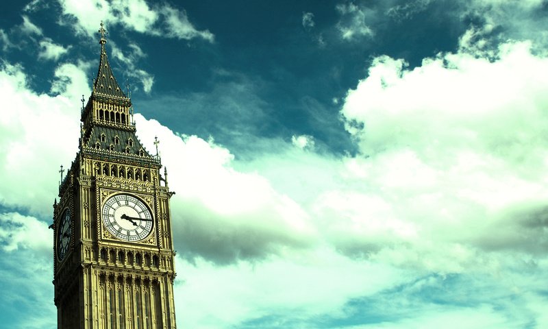 Обои лондон, часы, биг бен, big-ben, london, watch, big ben разрешение 1920x1080 Загрузить