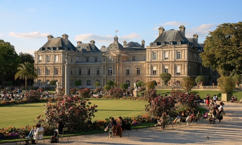 Обои франция, люксембургский дворец, france, the luxembourg palace разрешение 2888x1925 Загрузить