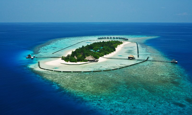 Обои тропики, мальдивы, tropics, the maldives разрешение 2000x1329 Загрузить