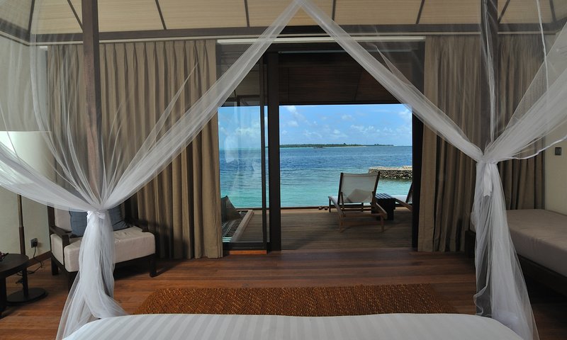 Обои комната, отель, мальдивы, room, the hotel, the maldives разрешение 3000x1991 Загрузить