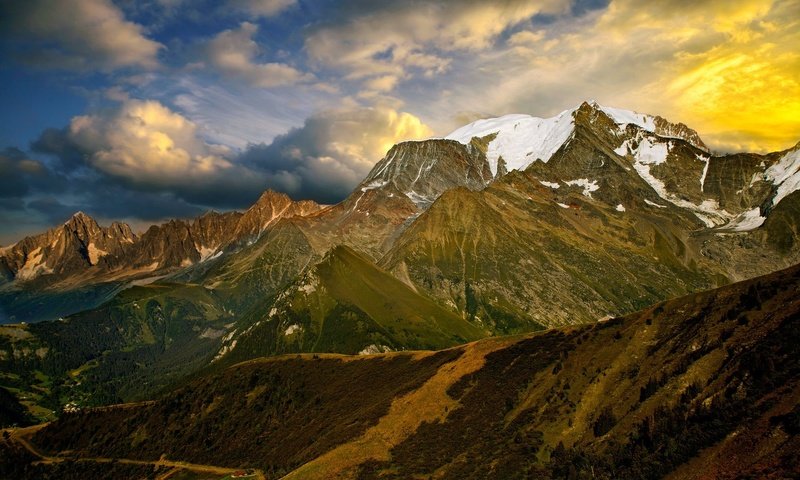 Обои горы, mountains разрешение 1920x1200 Загрузить